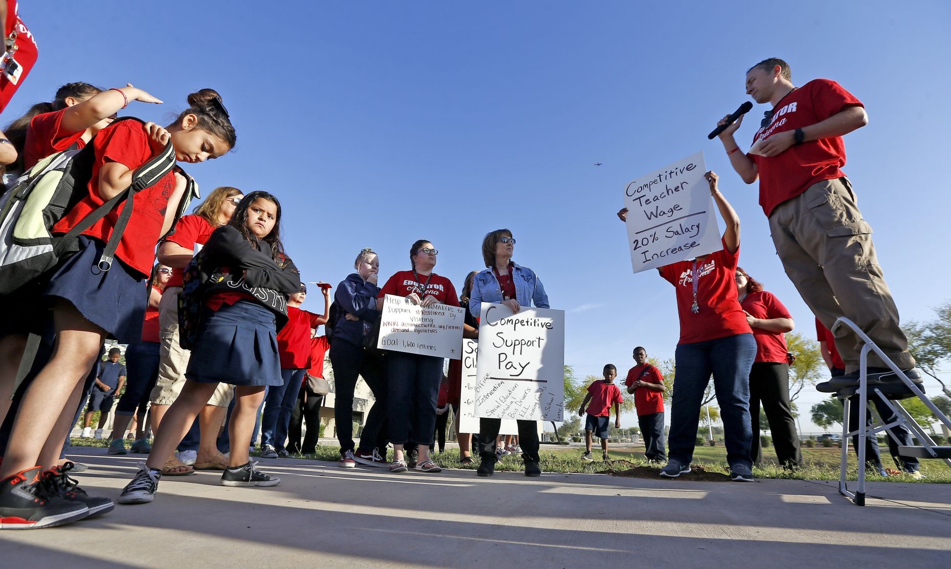 Arizona Teacher Protests